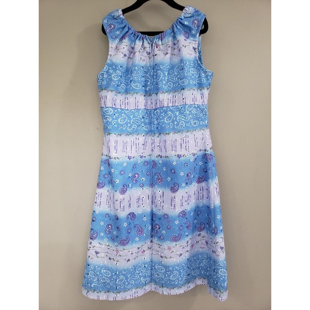 ULTIIMATE Y2k! Vintage Y2K Limited Too paisley floral print party dress Girls 12 - Picture 6 of 8
